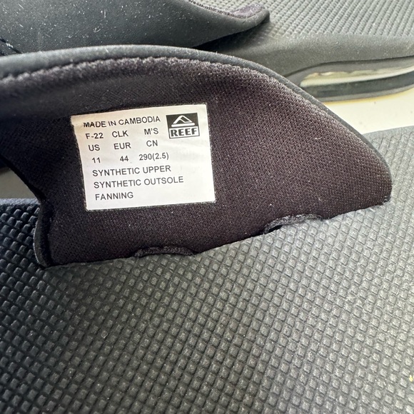 NWT Men’s Reef Fanning Flip Flop with bottle opener - Picture 6 of 8